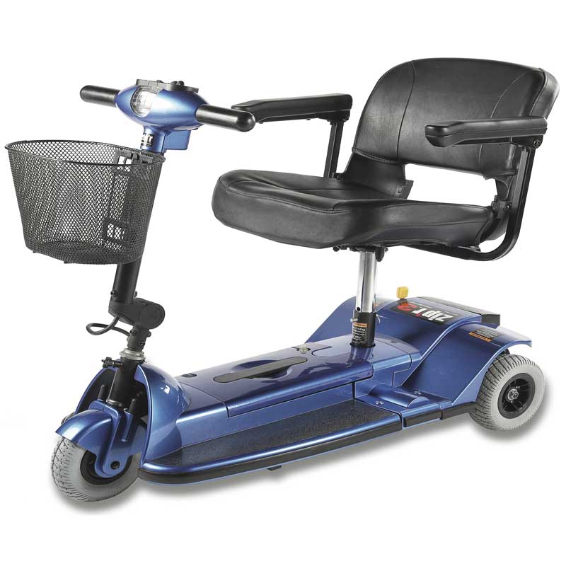 ZIP'R Traveler Extra 3-Wheel Portable Lightweight Mobility Scooter