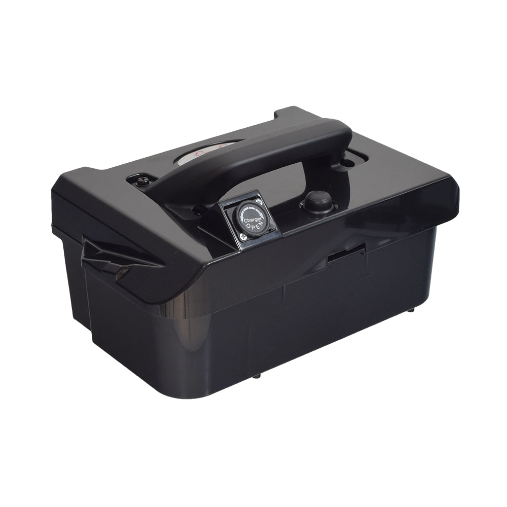 24 Volt AGM Battery Box Assembly for the EV Rider Transport Mobility Scooter