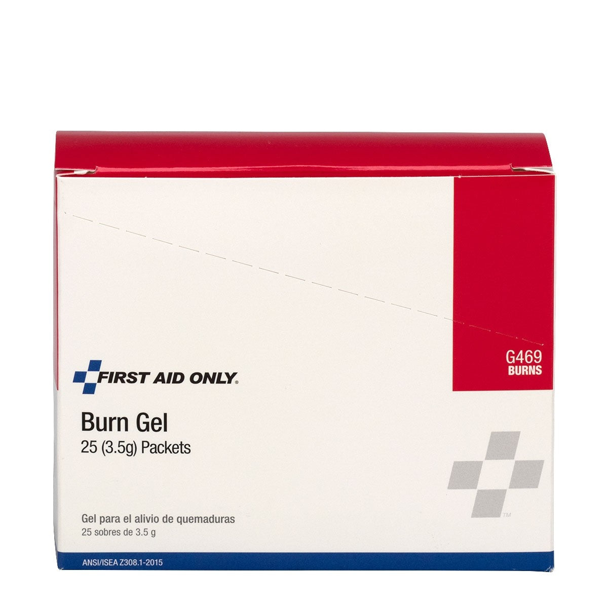 First Aid Only Burn Gel, 25 Per Box
