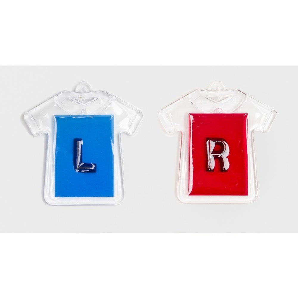 Phillips Safety Leaded PB X-ray Marker R & L in T Shirt Plastic Shape