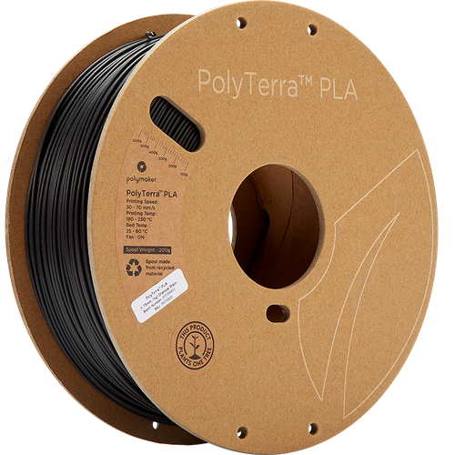 Lulzbot Polymaker PolyTerra PLA Filament (1.75mm, 1kg Spool)