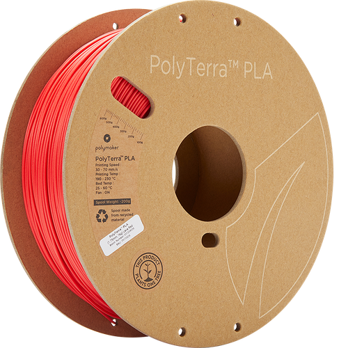 Lulzbot Polymaker PolyTerra PLA Filament (1.75mm, 1kg Spool)