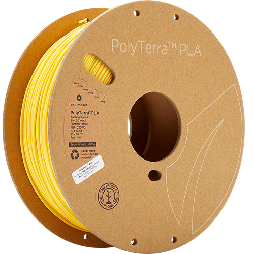Lulzbot Polymaker PolyTerra PLA Filament (1.75mm, 1kg Spool)