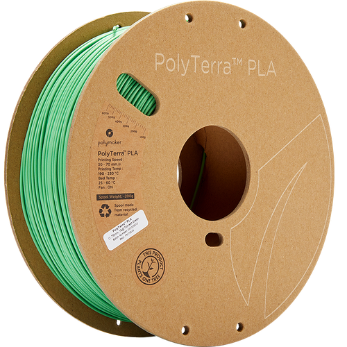 Lulzbot Polymaker PolyTerra PLA Filament (1.75mm, 1kg Spool)