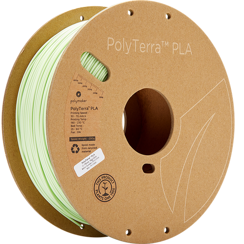 Lulzbot Polymaker PolyTerra PLA Filament (1.75mm, 1kg Spool)