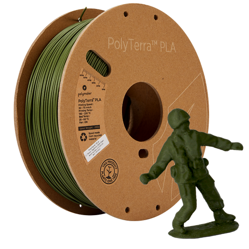 Lulzbot Polymaker PolyTerra PLA Filament (1.75mm, 1kg Spool)