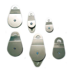 PMIĀ® SMC/RA 4" Double Pulley, Stainless Steel Side Plates NFPA-G