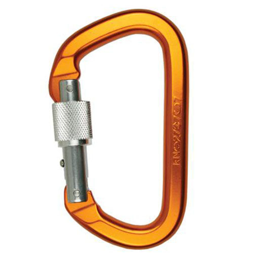 SMC Locking D Aluminum Carabiner