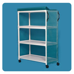 IPU 3-Shelf Standard Line Linen Cart