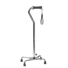 Graham Field Lumex Silver Collection Low Profile Quad Canes - Ortho-Ease Grip