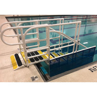 AquaTrek ADA Compliant Forward Walking Pool Ladder System