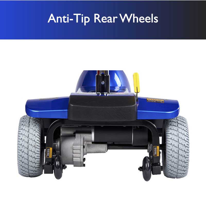 ZIP'R Traveler Extra 3-Wheel Portable Lightweight Mobility Scooter