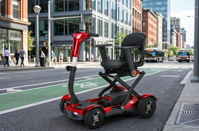 Introducing the EV Rider TeQno Auto Folding Electric Scooter