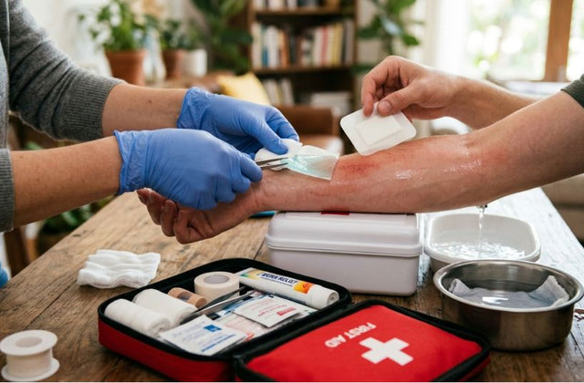 How to Treat a Burn with Your First Aid Kit: A Step-by-Step Guide
