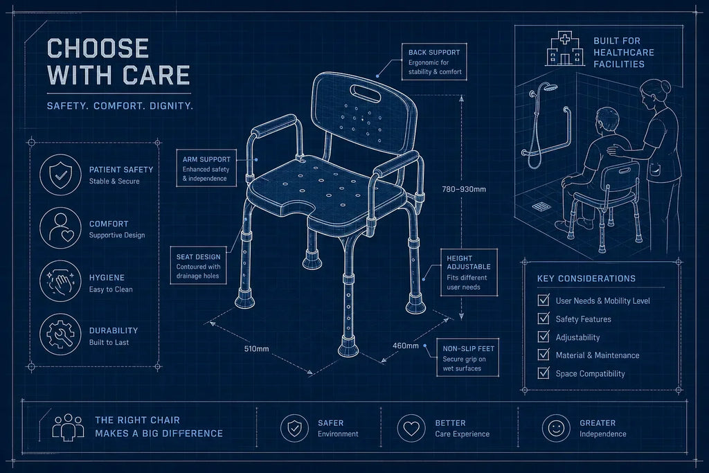 The Ultimate Guide to Choosing Shower Chairs for Healthcare Facilities