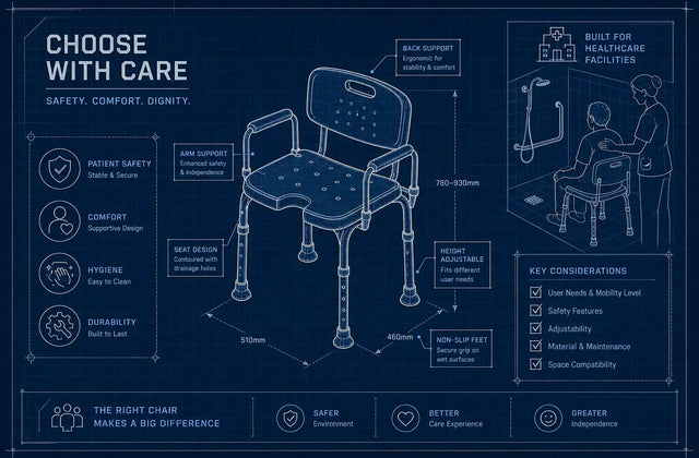 The Ultimate Guide to Choosing Shower Chairs for Healthcare Facilities