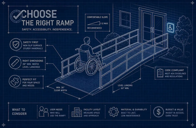 How to Choose the Right Wheelchair Ramp for Your Facility: A Complete Guide