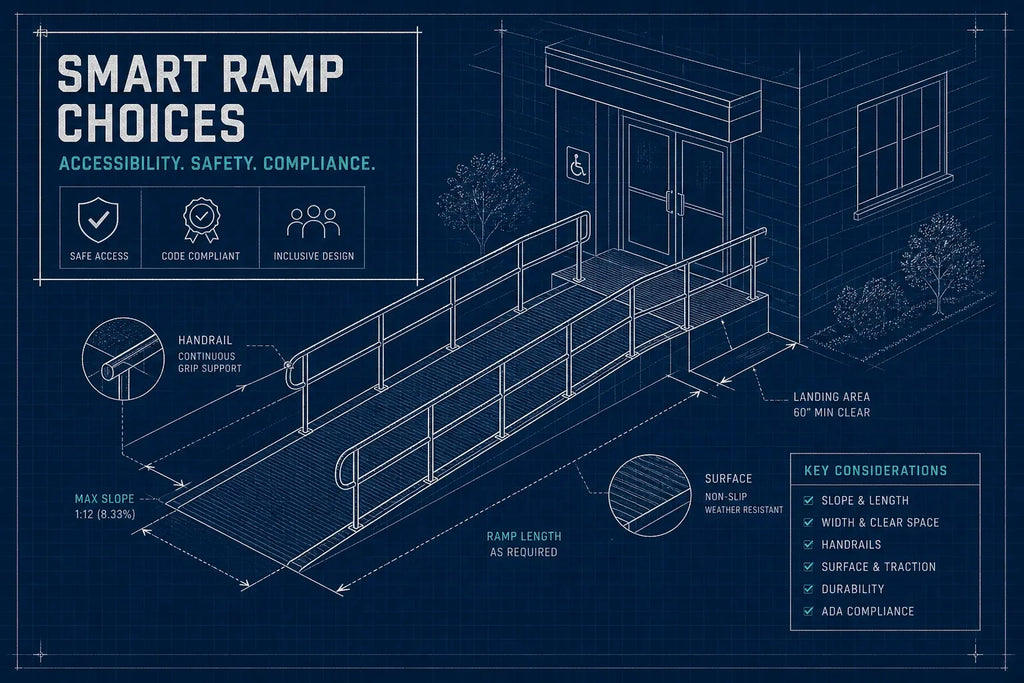 The Facility Manager’s Ultimate Guide to ADA-Compliant Wheelchair Ramps