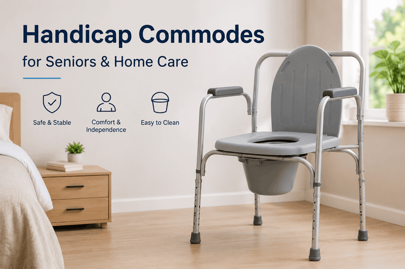 Handicap Commodes for Seniors & Home Care