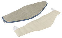 Chattanooga Hydrocollator Moist Heat Pack and Cover Set - Neck Pack with Foam-filled Cover — for Moist Heat Therapy