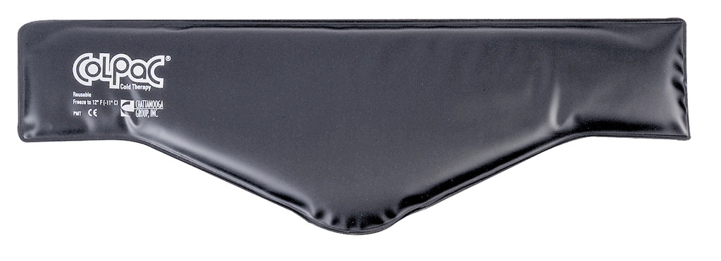 Col-PaC Black Urethane Cold Pack - neck - 6" x 21" — for Cold Therapy and Pain Relief