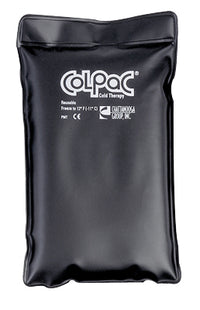 Col-PaC Black Urethane Cold Pack - half size - 6.5" x 11" — for Cold Therapy and Pain Relief