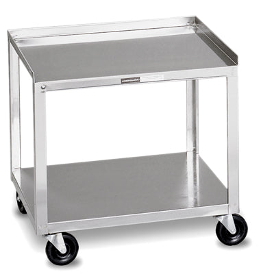 Amrex Mobile Stand - Stainless Steel - 2-shelf — for Clinical Electrotherapy in Clinical and Institutional Care