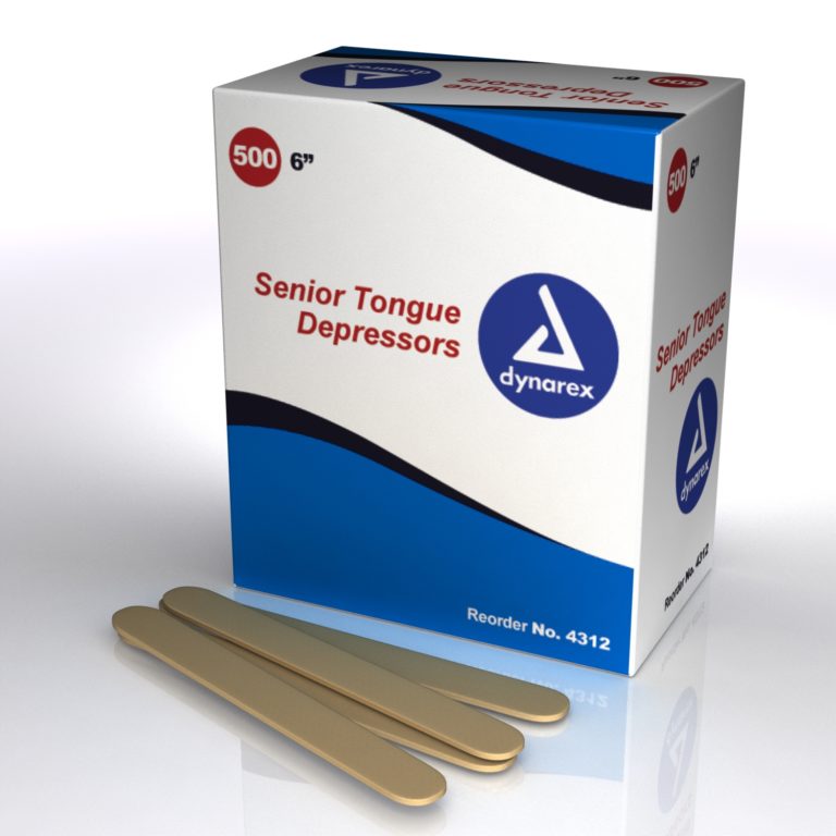 First Aid Only 6" Tongue Depressors for Medical Examination