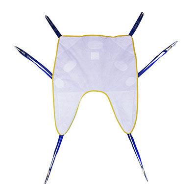 Bestcare Disposable SPS Universal Sling without Head Support, Medium, 600 lb/280 kg capacity, 10 ea — for Patient Lift & Stand Assists in Clinical and Institutional Care