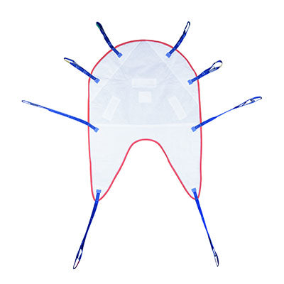 Bestcare Disposable SPS Universal Sling with Head Support, XX-Large, 600 lb/280 kg capacity, 10 ea — for Patient Lift & Stand Assists in Clinical and Institutional Care