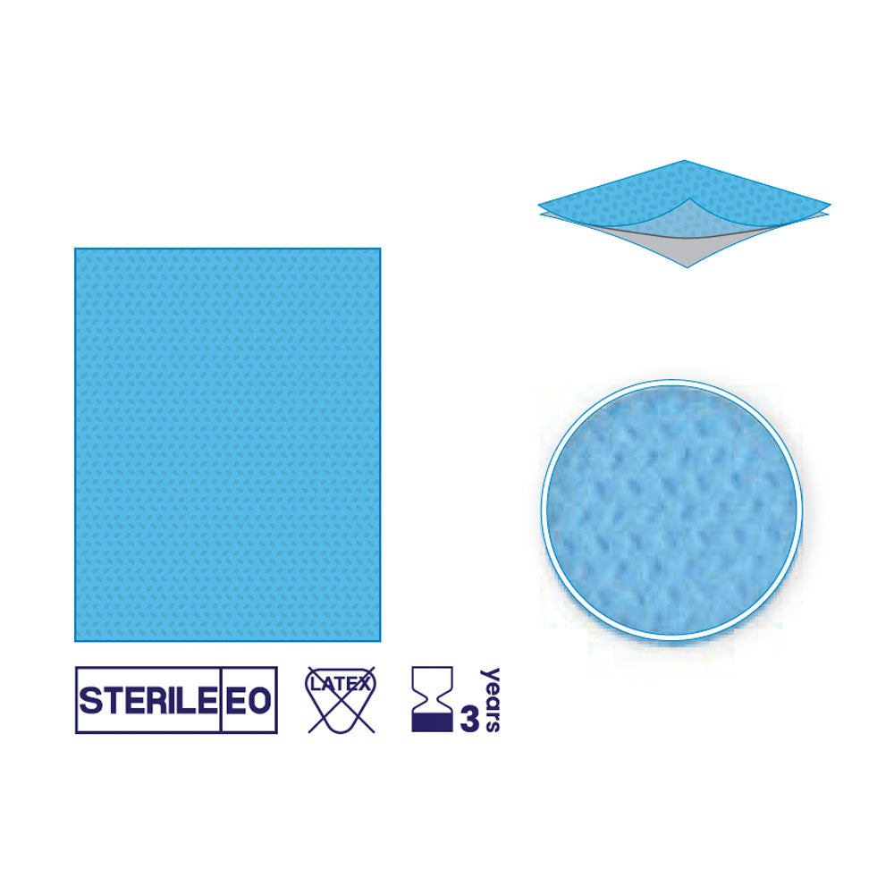 Absorbent Drape SUBMED 2-Layer Plain Surgical Drapes | Absorbent Impervious Barrier