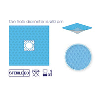 SUBMED Sterile Adhesive 2-Layer Fenestrated Drapes