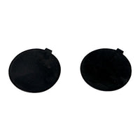 Chattanooga conductive rubber carbon electrode, 3" diameter, black, 2/case — for Electrotherapy Pain Management