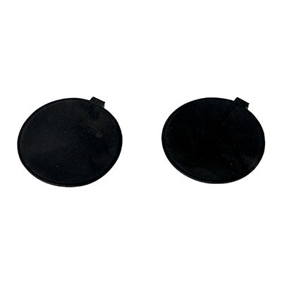 Chattanooga conductive rubber carbon electrode, 3" diameter, black, 2/case — for Electrotherapy Pain Management