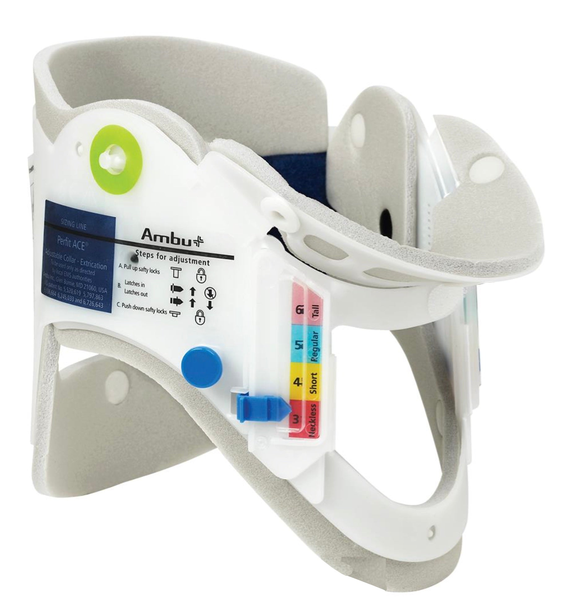 Kemp USA 10-003-ADU Ambu Perfit ACE Extrication Cervical Collar