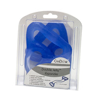 CanDo Jelly Expander Double Exerciser - red - light — for Resistance Tubing in Clinical and Institutional Care