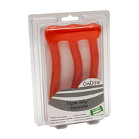 CanDo Jelly Expander Triple Exerciser - red - light — for Resistance Tubing in Clinical and Institutional Care