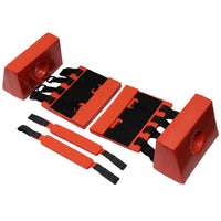 Kemp USA 10-010-ORG Scoop Stretcher Head Immobilizer, Orange
