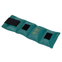 the Cuff Original Ankle and Wrist Weight, Turquoise (4 lb.) — for Strength Training and Rehabilitation