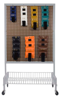 the Cuff Original Ankle and Wrist Weight, 7 Piece Set with Rack (1 each: 1, 2, 3, 4, 5, 7.5, 10 lb.) — for Strength Training and Rehabilitation
