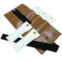the Cuff Pouch Variable Wrist and Ankle Weight - 2.5 lb, 5 x 0.5 lb inserts - Red — for Strength Training and Rehabilitation