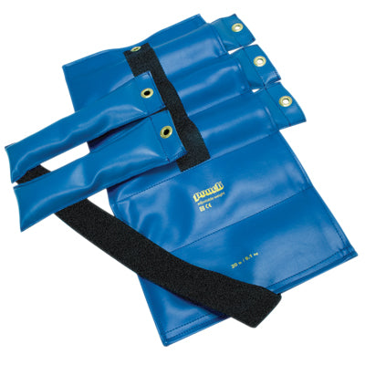 the Cuff Pouch Variable Wrist and Ankle Weight - 2.5 lb, 5 x 0.5 lb inserts - Red — for Strength Training and Rehabilitation