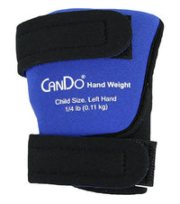 CanDo Hand Weight, 0.25 lbs, Left — for Strength Training and Rehabilitation