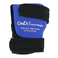 CanDo Hand Weight, 0.25 lbs, Right — for Strength Training and Rehabilitation