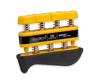 CanDo Grip-Master hand exerciser - Yellow, x-light - Finger (1.5 lb) — for Hand Strength and Dexterity Therapy