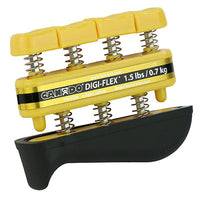 CanDo Digi-Flex hand exerciser - Yellow, x-light - Finger (1.5 lb) / hand (5.0 lb) — for Hand Strength and Dexterity Therapy