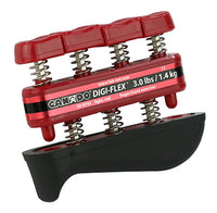 CanDo Digi-Flex hand exerciser - Red, light - Finger (3.0 lb) / hand (10.0 lb) — for Hand Strength and Dexterity Therapy