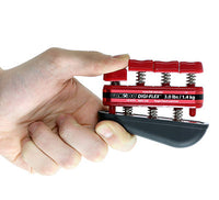 CanDo Digi-Flex hand exerciser - Red, light - Finger (3.0 lb) / hand (10.0 lb) — for Hand Strength and Dexterity Therapy