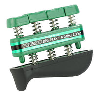CanDo Digi-Flex hand exerciser - Green, medium - Finger (5.0 lb) / hand (16.0 lb) — for Hand Strength and Dexterity Therapy