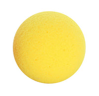 CanDo Memory Foam Squeeze Ball - 2.5" diameter - Yellow, x-easy, dozen — for Hand Strength and Dexterity Therapy